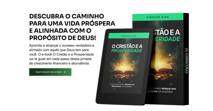 E-book O Cristão e a Prosperidade, de Vinicius Dias
